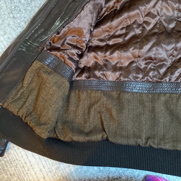 Classic leather Marc New York zip jacket - Picture 11 of 12